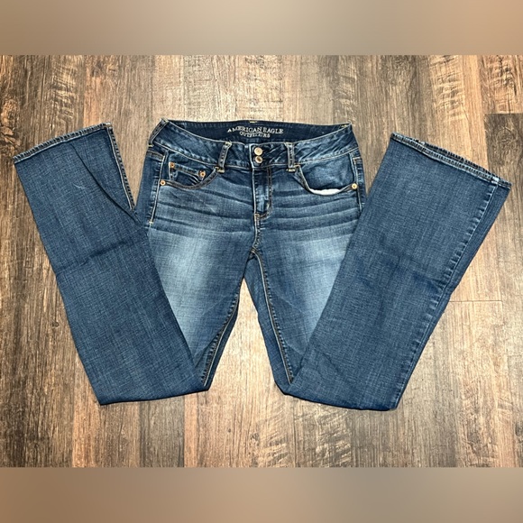 American Eagle jeans. Size 10 Long. Artist flare - Picture 1 of 3